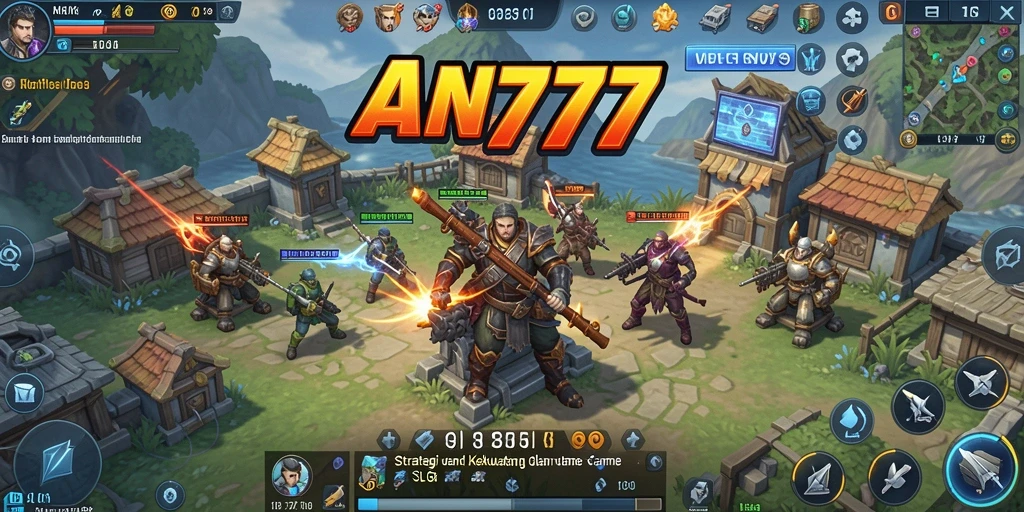 Tampilan gameplay AN777 yang menegangkan dalam pertempuran strategis.