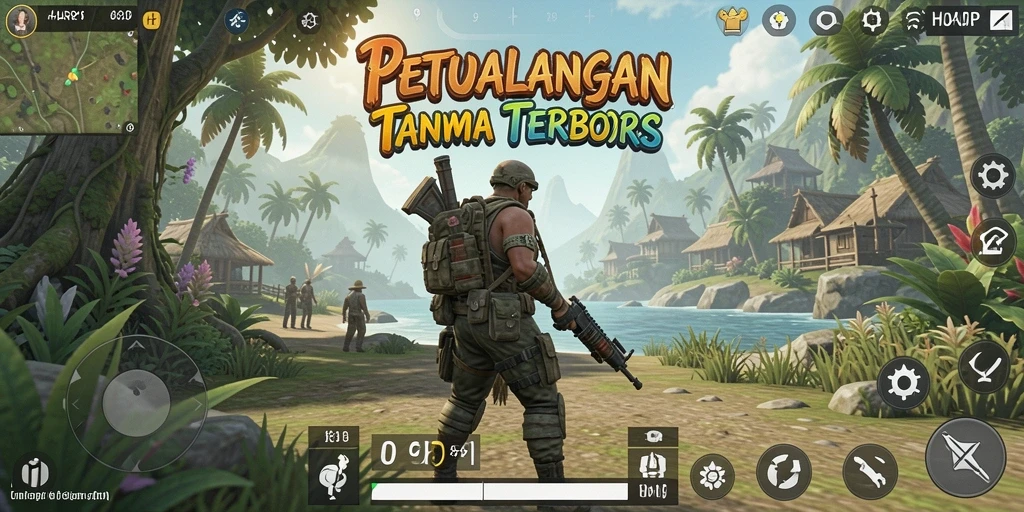 Tampilan gameplay yang memukau dalam dunia terbuka HARAPJP.