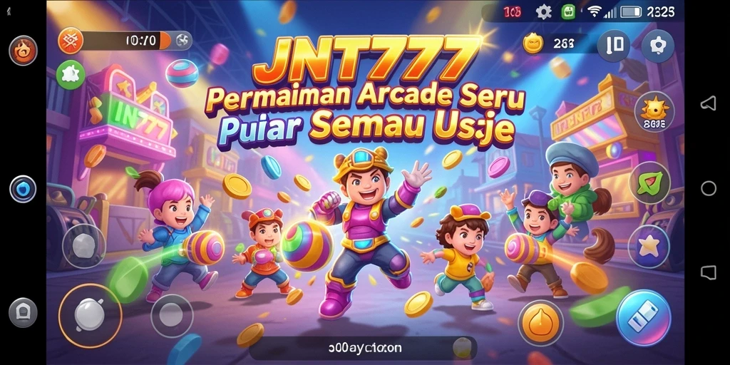 Tampilan gameplay JNT777 yang seru dan penuh tantangan.