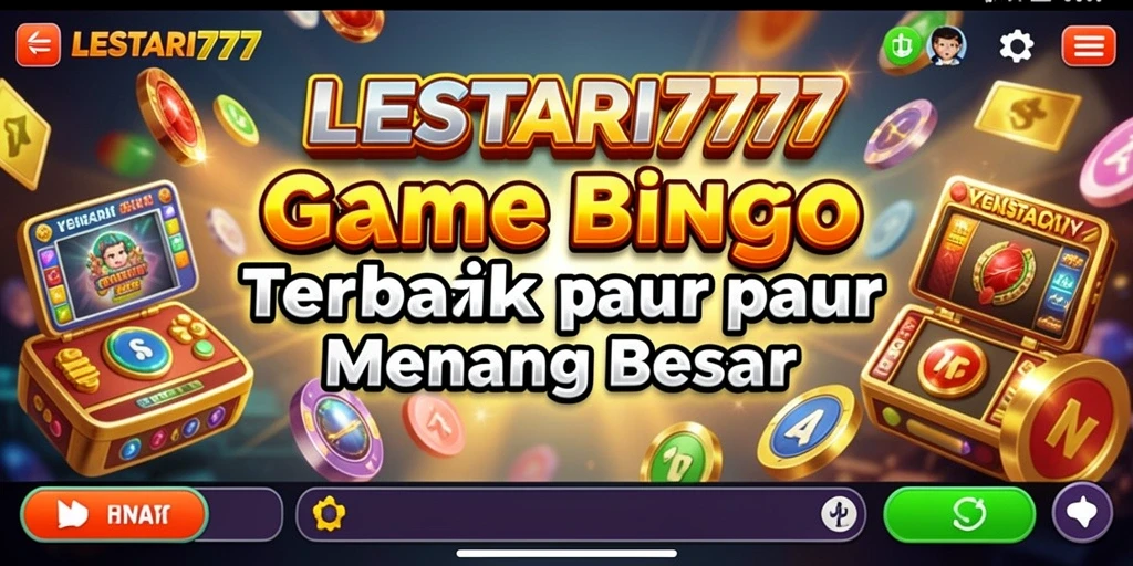 Menampilkan gameplay seru dari LESTARI777 Bingo yang menarik.