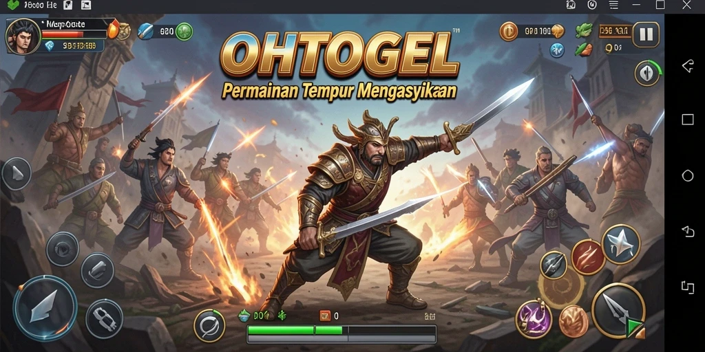 Tangkapan layar menunjukkan aksi intens dalam <strong>OHTOGEL</strong> di medan perang.