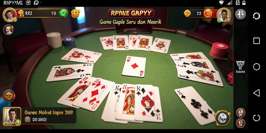 Gameplay Gaple yang mendebarkan di RPYYY.